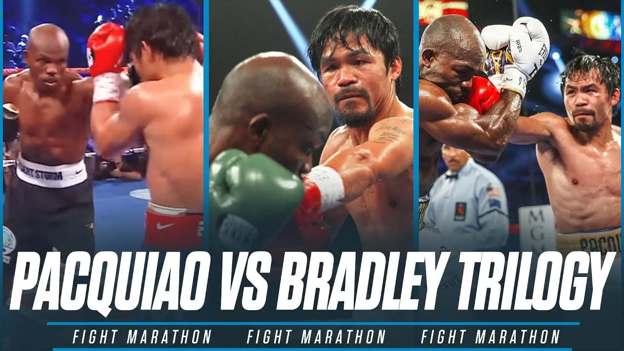 The Full Manny Pacquiao Vs Tim Bradley Trilogy | Fight Marathon