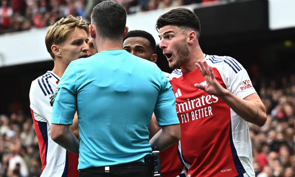 ‼️ "DECLAN RICE'S CONTROVERSIAL RED CARD, ARSENAL IN A TENSE DRAW WITH BRIGHTON!"