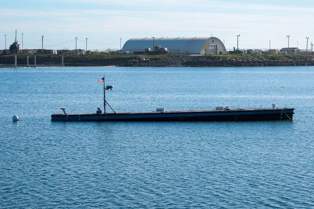 Marine Corps experiments with a new vessel for resupply efforts.