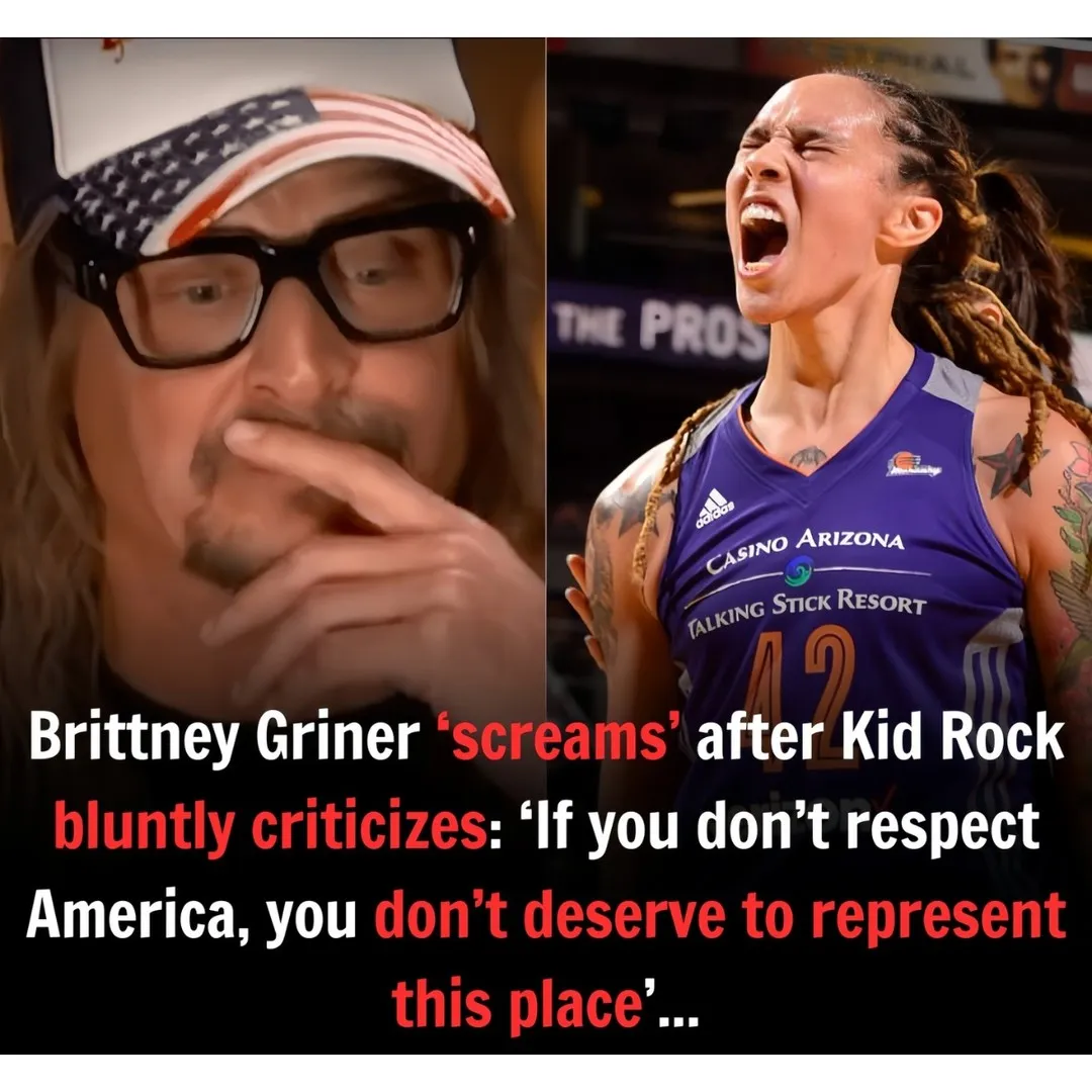 Brittney Griner ‘screams’ after Kid Rock bluntly criticizes: ‘If you don’t respect America, you don’t deserve to represent this place’