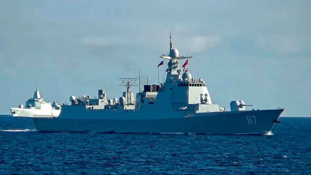 Russia launches massive naval drills with China.