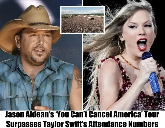 Breaking: Kid Rock and Jason Aldean's You Can't Cancel America Tour Breaks Taylor Swift's Attendance Record