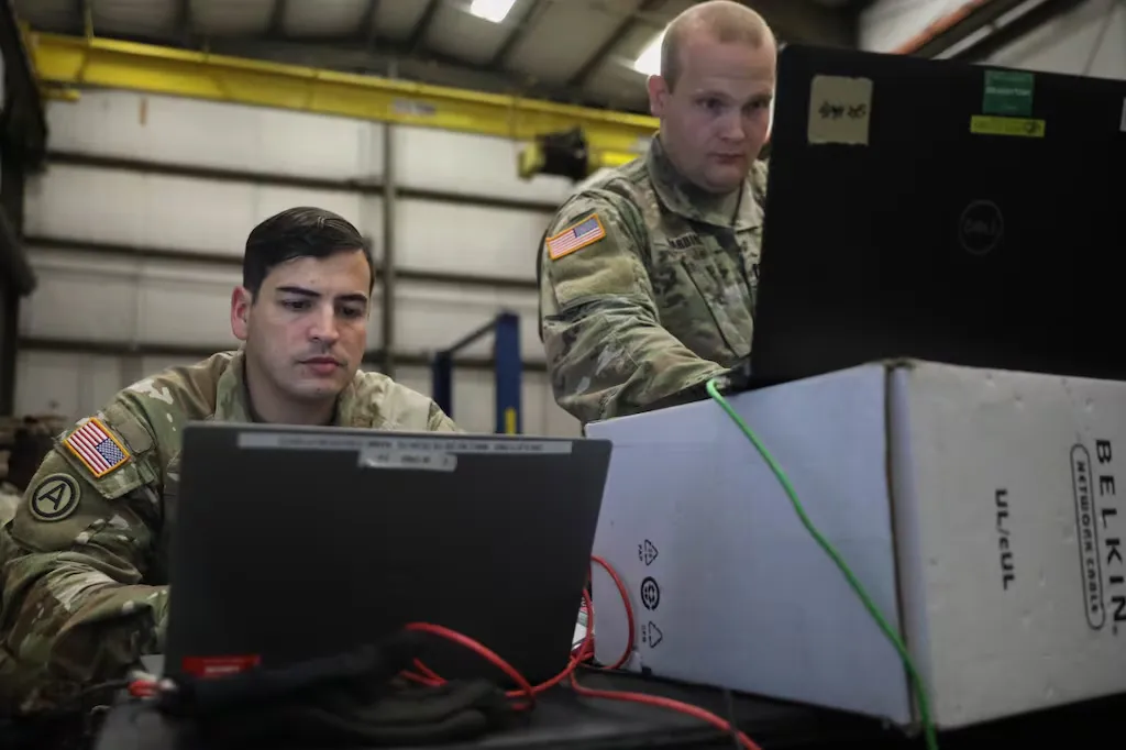 This Army division just ran cybersecurity for a far-away brigade