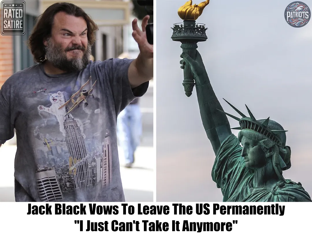 Breaking: Jack Black Vows To Leave The US Permanently, “I Just Can’t Take It Anymore”