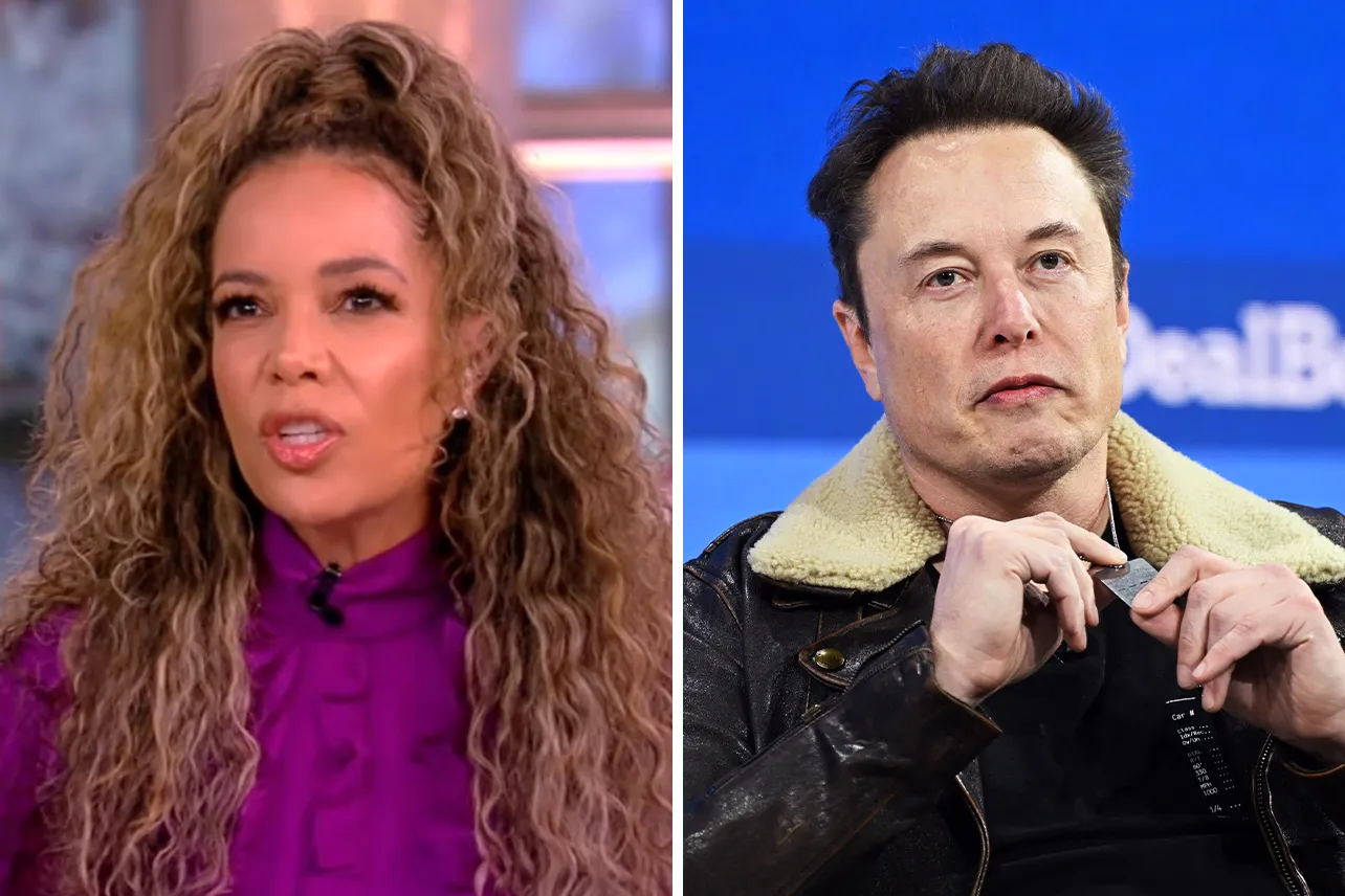 Breaking: Sunny Hostin Walks Out Crying After Confronting Elon Musk On The View