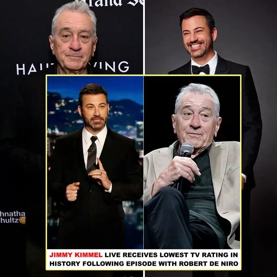 Breaking: Jimmy Kimmel Live Receives Lowest Tv Rating In History Following Episode With Robert De Niro