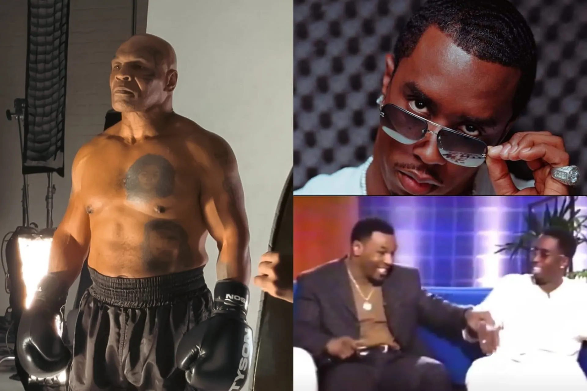 Mike Tyson: 'I'm a Tiger, and Tigers Don't Get Disrespected!' - The Tense Touch with Diddy on Live TV