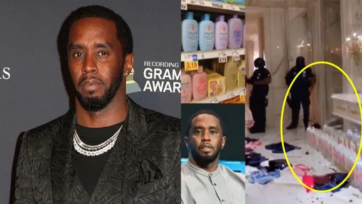 Breaking: Diddy's apartment containing 1,000 bottles of baby oil was just raided by police