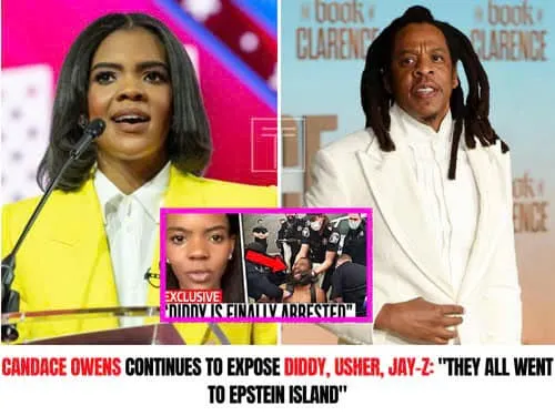 Candace Owens Continues to Expose Diddy, Usher, Jay-Z: “They All Went to Epstein Island”