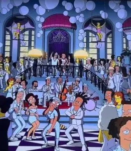 The Simpsons: Did They Predict Diddy’S Pink Suit And Lavish Party Scene? 😱😱. Ts.Dhung.