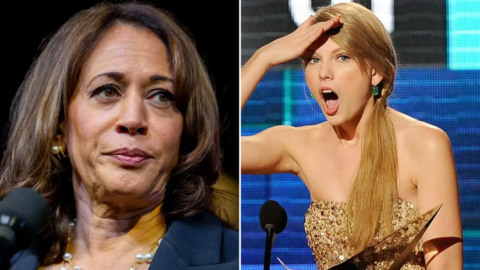 Tay Tay Kamala Harris