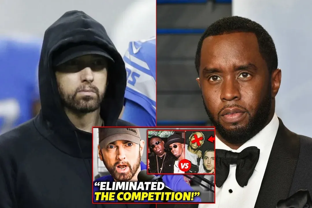 Breaking: Eminem Releases Evidence Showing Diddy Participated in Tupac's De@th, He Reveals The Force That Helped Diddy Escape Crime Is President.