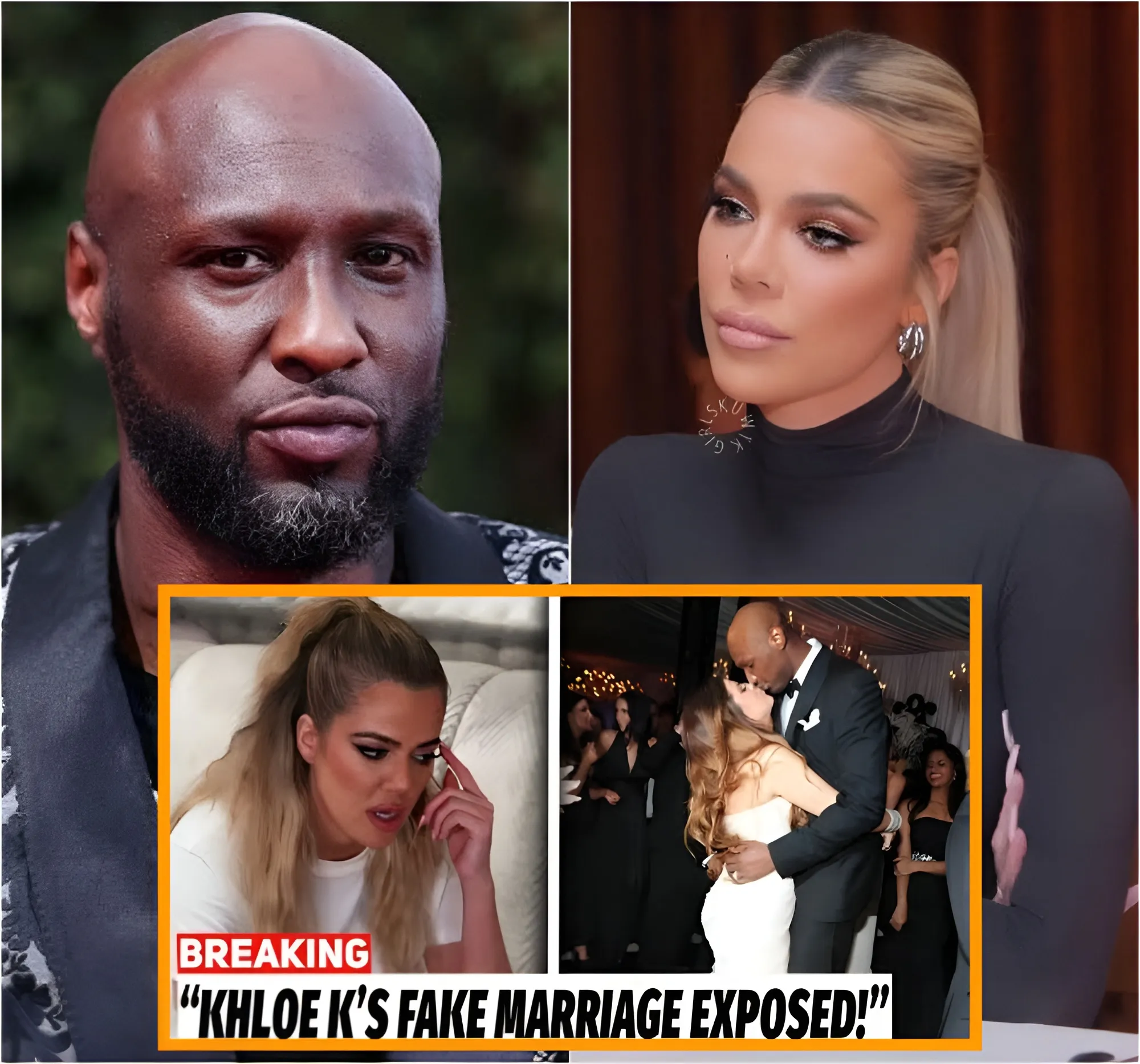 In Emotions Khloe K Accepted Her Unrevealed Marriage With Lamar Odom!! – Vc