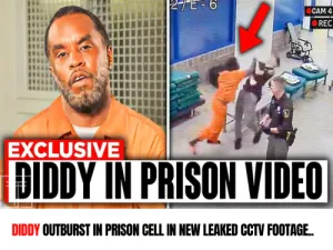 Diddy Outburst In Prison Cell In New Leaked Cctv Footage..Anhtruc.