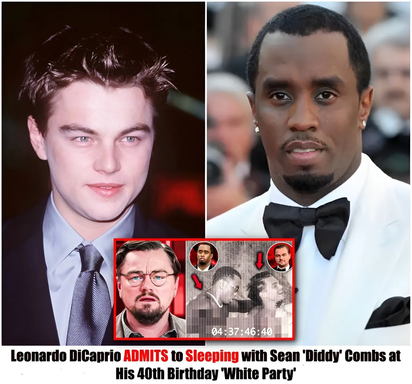 HOT NEWS: Leonardo DiCaprio ADMITS to Sleeping with Sean 'Diddy' Combs at His 40th Birthday 'White Party'