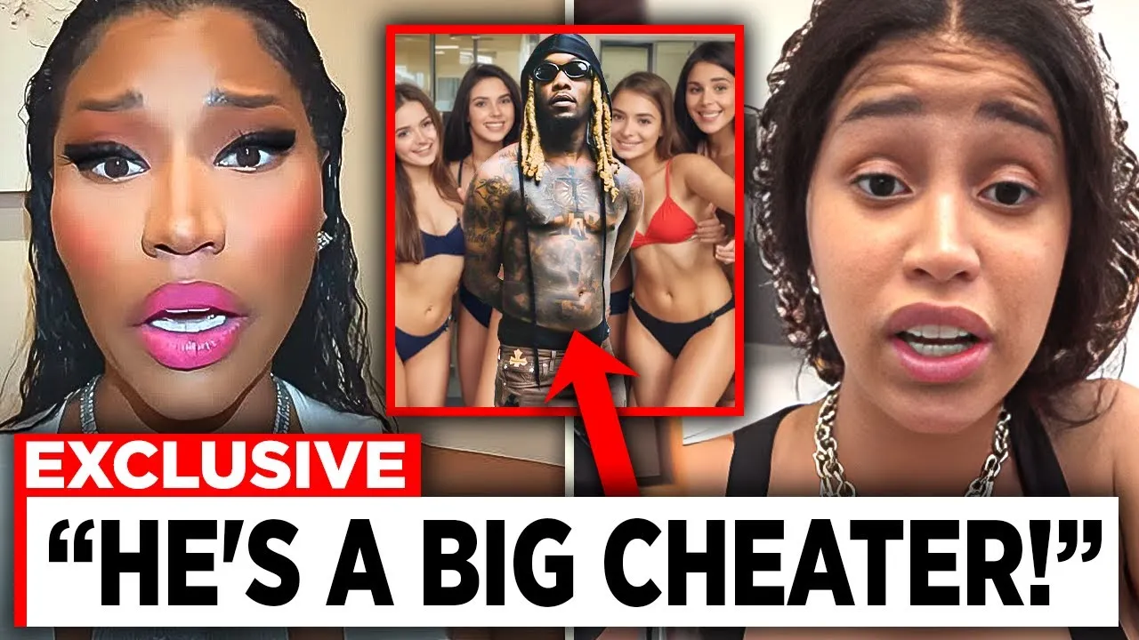 Nicki Minaj Finally Joins Cardi B To Expose How Offset Cheated On Her