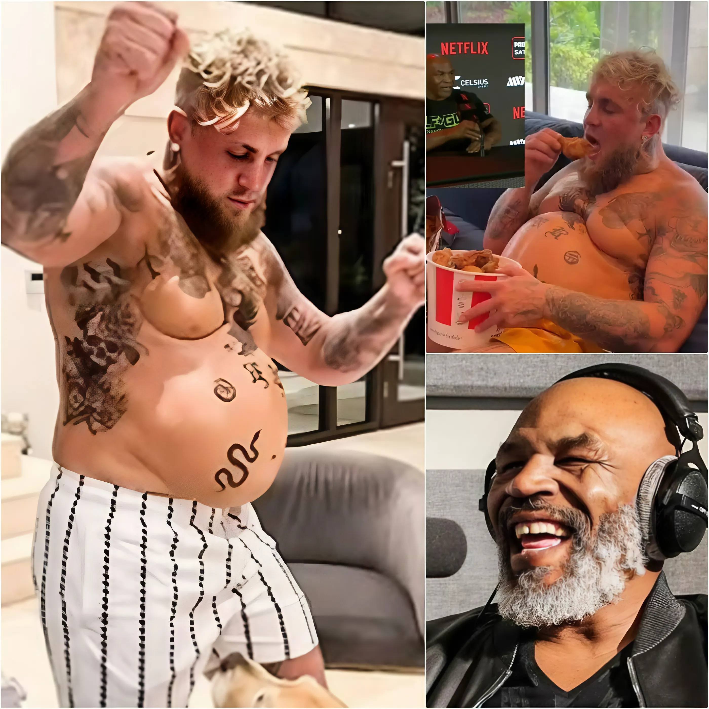 Breakings:Mike Tyson Reacts On Jake Paul Mocking Him With Fat Dance & Insane Diet. – Vc