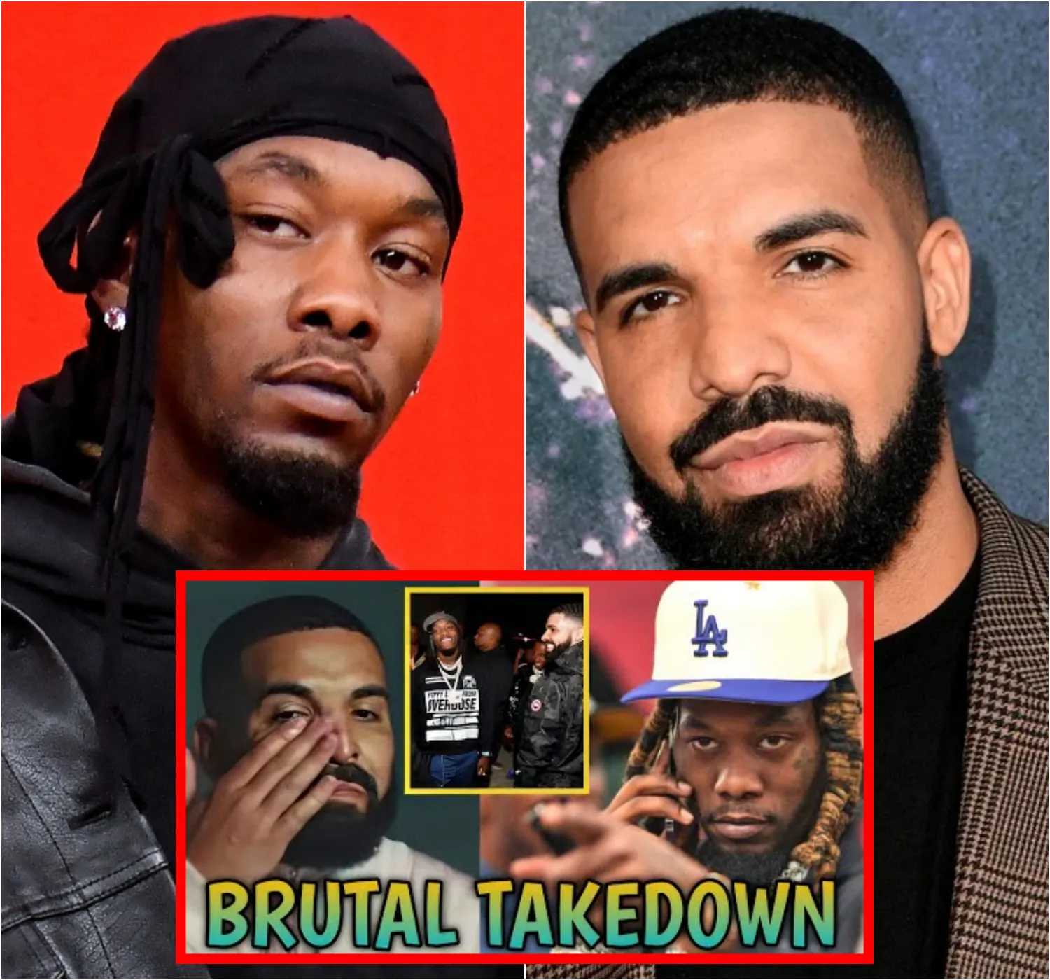 Offset Starts Massive F!Ght With Drake. As Cardi B Just Revealed Drake Is Her New Lover Live On X. – Vc