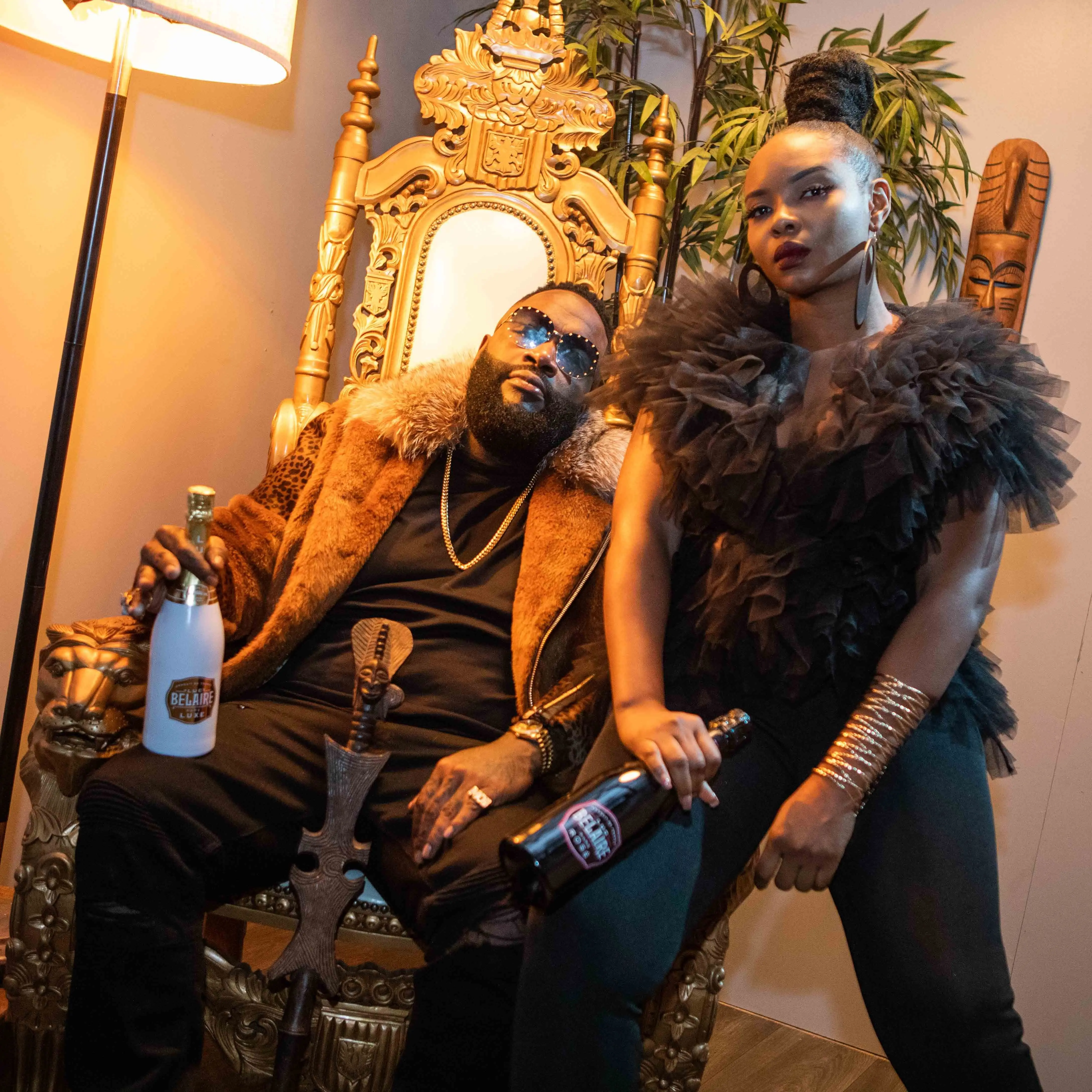 Rick Ross And Yemi Alade Are Preparing To Build Miami’S Largest Gold-Plated Mansion. – Vc