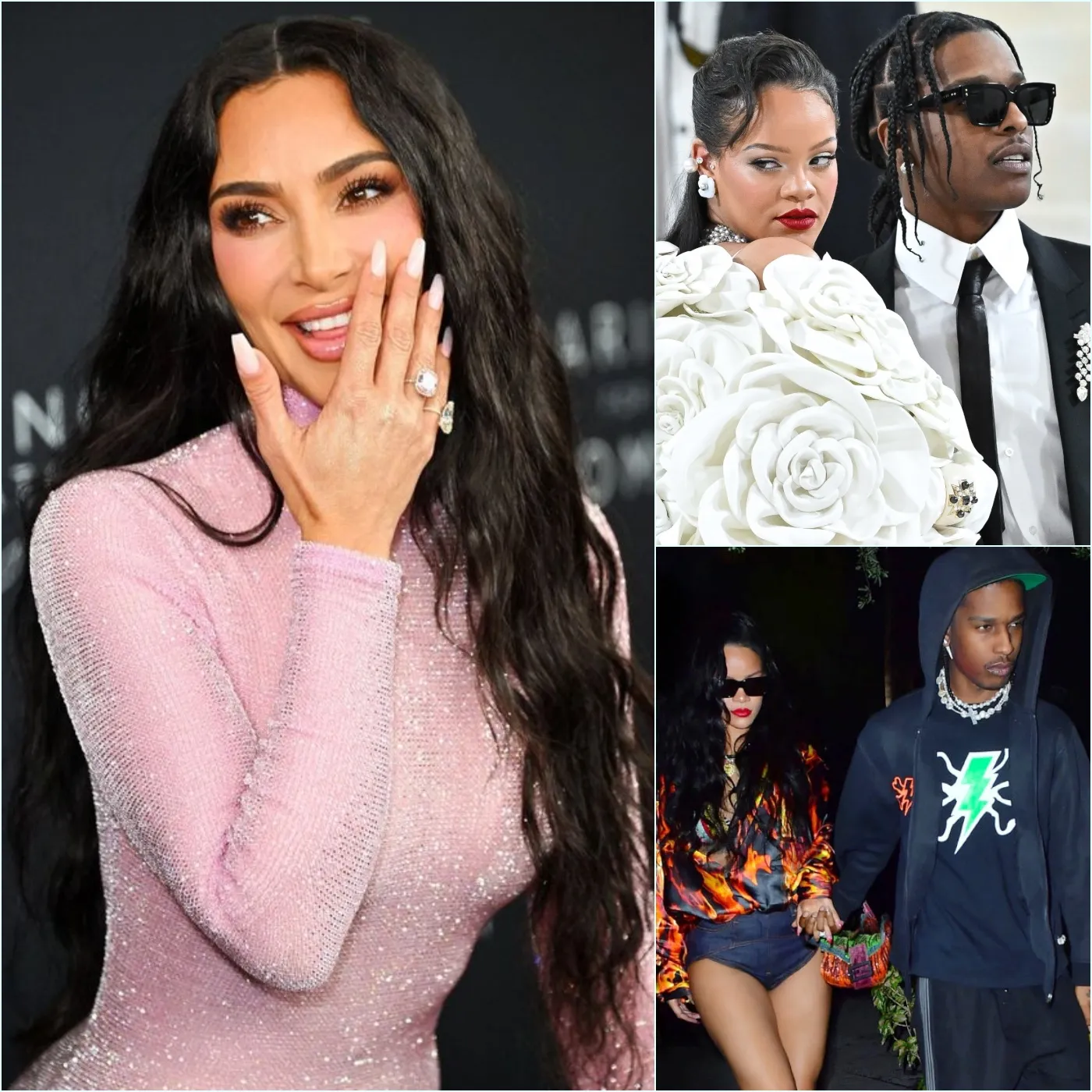 Kim Kardashian Teases Rihanna That Asap Rocky Had An Affair Because He Was So Stubborn