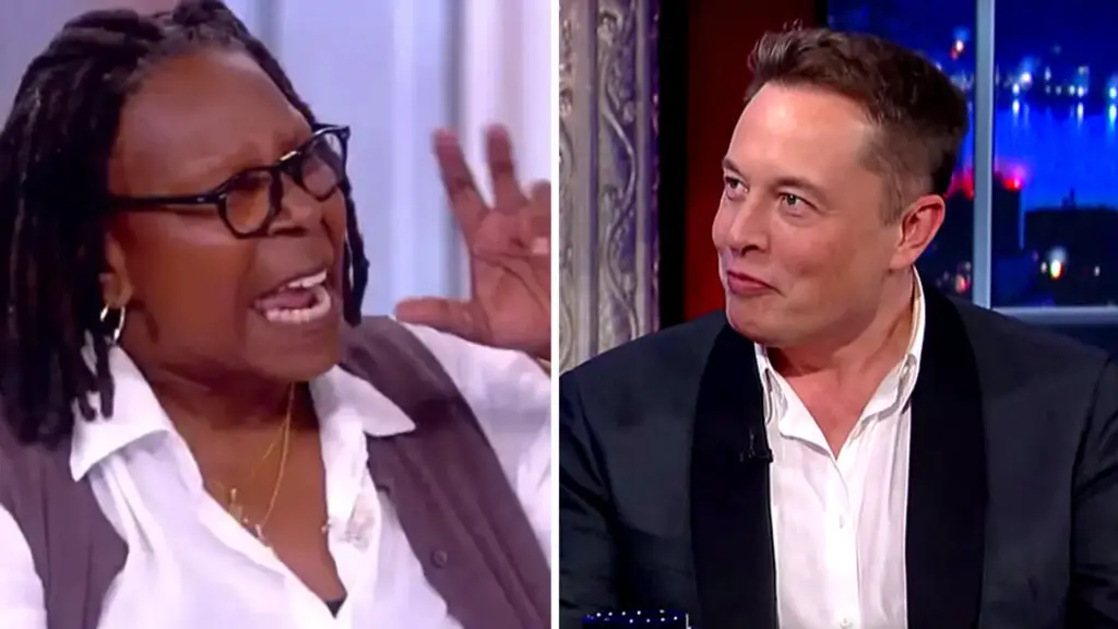 Whoopi Goldberg Loses It on The View After Confronting Elon Musk, Gets Kicked Off Her Own Show