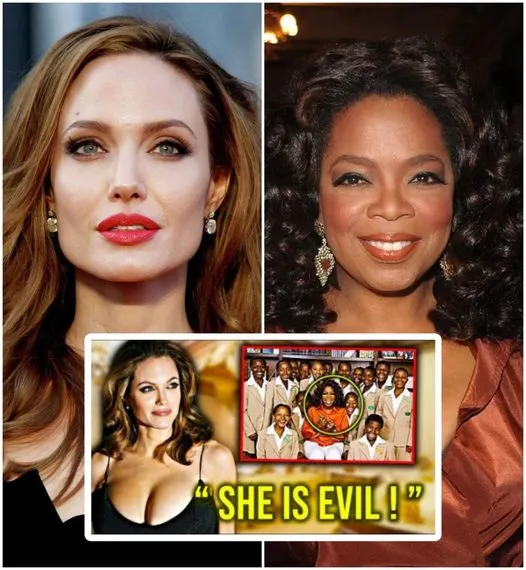 Breaking: Angelina Jolie Reveals Why She Can't Stand Oprah