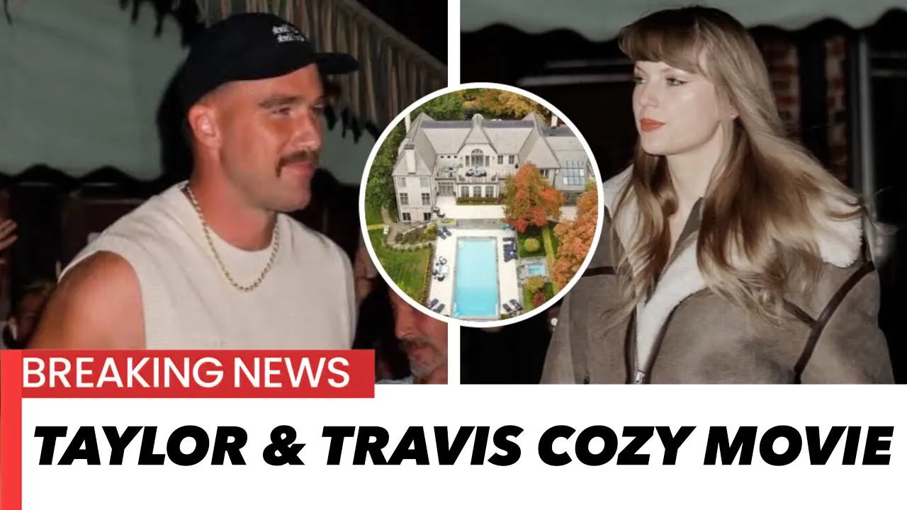 Travis Kelce Enjoys Cozy Movie Day With Taylor Swift At Her Lavish L.A. Mansion On His Day Off