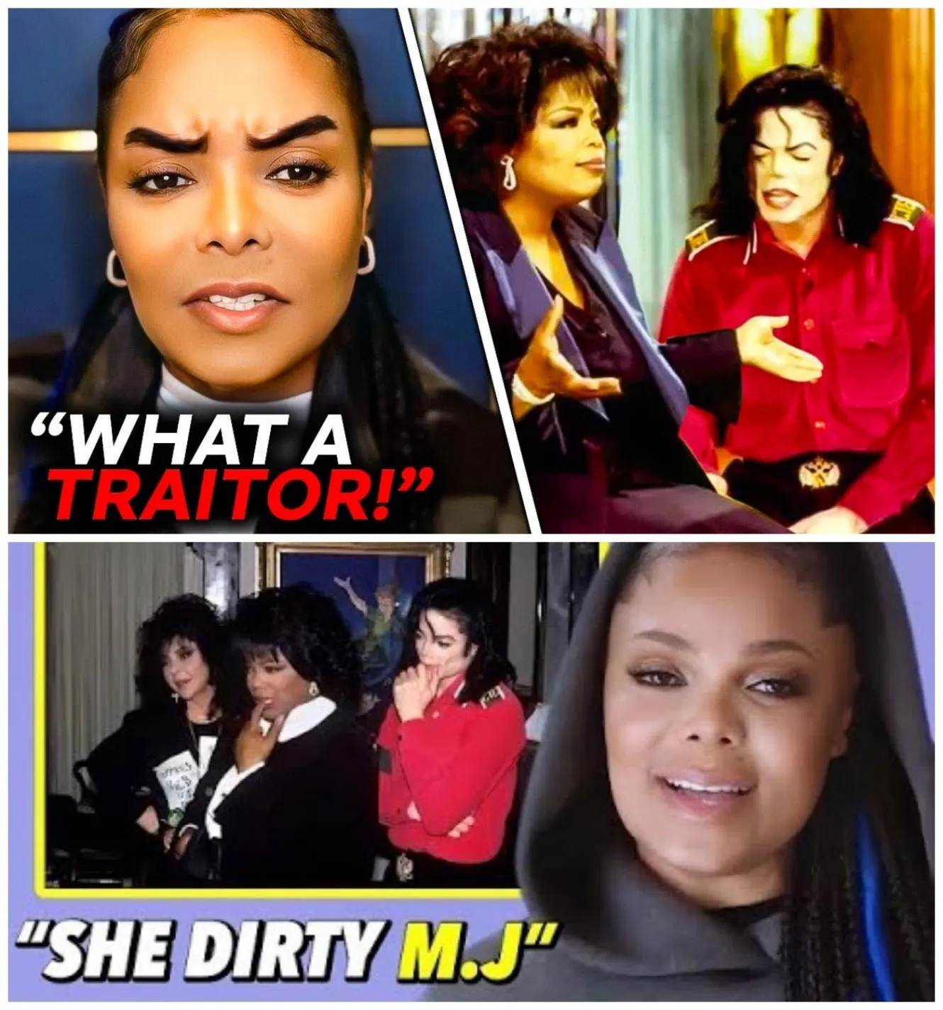 SHOCKING: (VIDEO) Janet Jackson Exposes Oprah's Plot to Destroy Michael Jackson's Career!