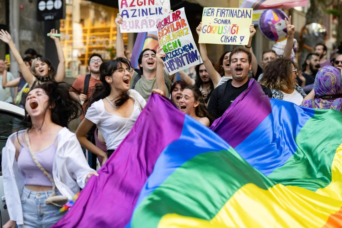 Police arrest 100 at Pride marches in Istanbul and Izmir | The Independent