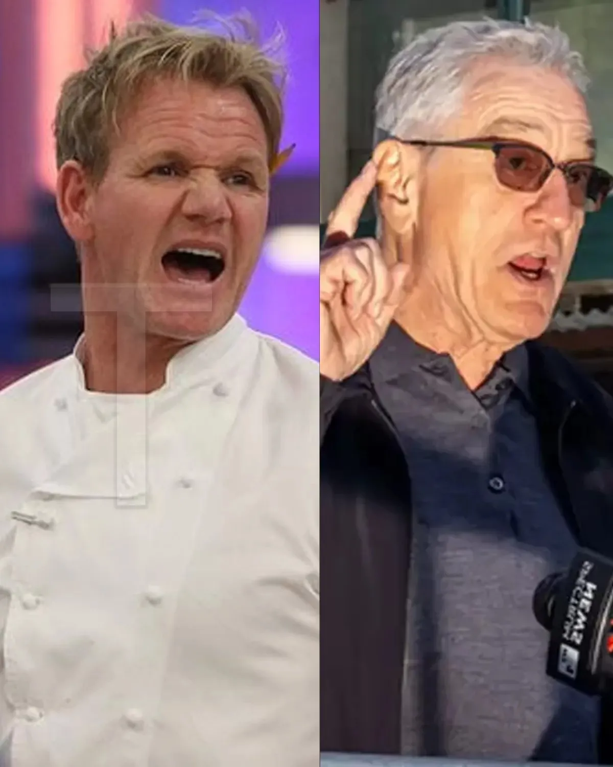 Gordon Ramsay Kicks Robert De Niro Out Of His Restaurant And Declares “Don’T Come Back Here, You Woke Baby” – Vc