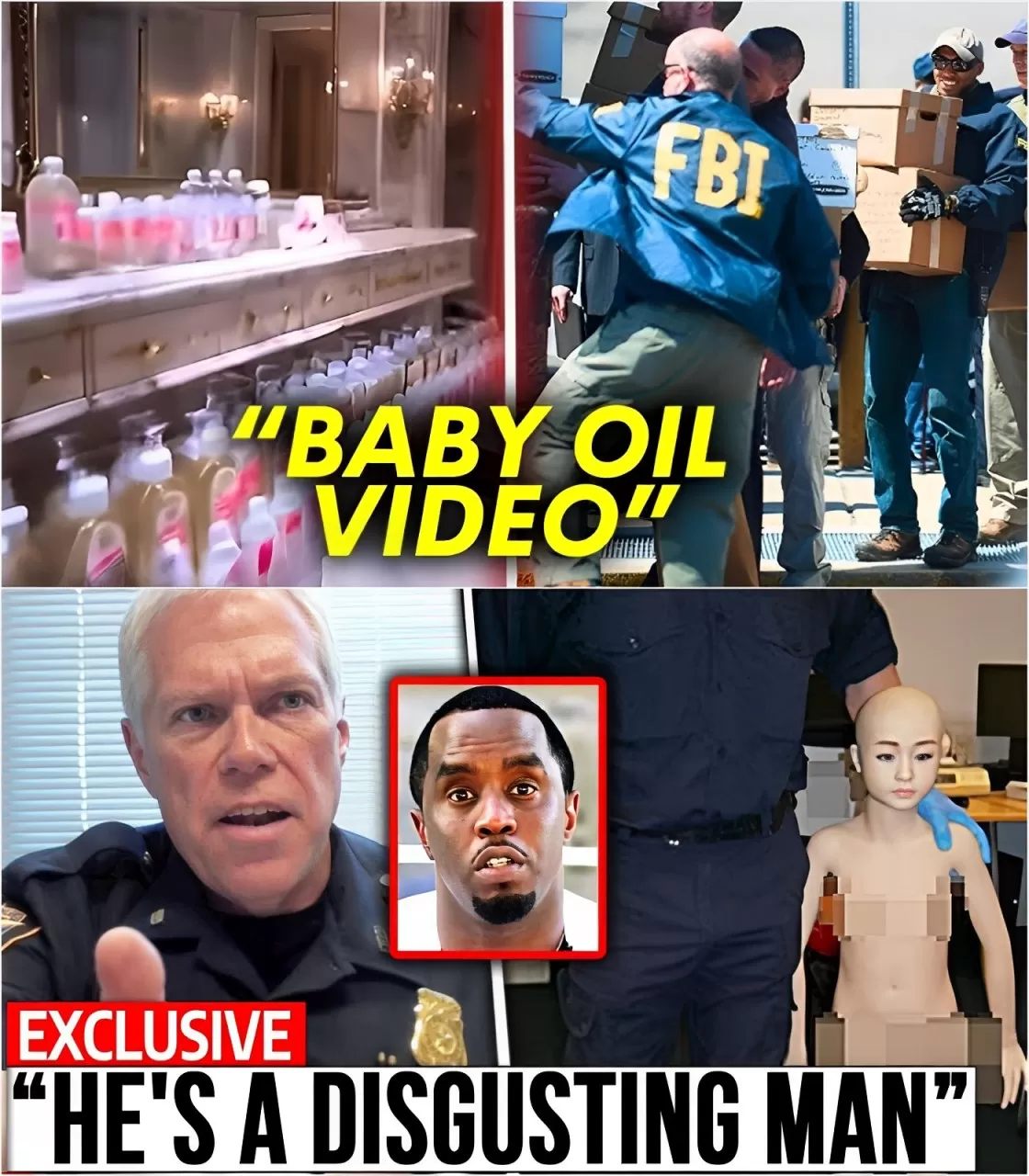 Shocking Revelation: Undercover Fbi Agent Exposes Chilling Details Inside Diddy’S Mansion. -Vc