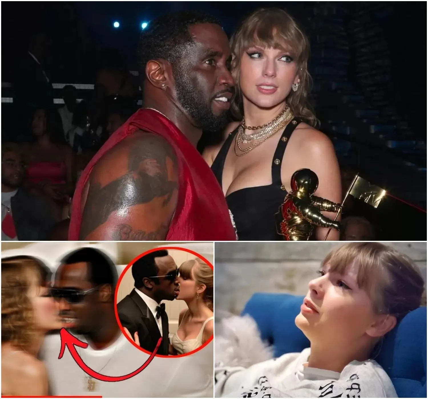 Crazy: Taylor Swift Is Involved In Scandal As Diddy Exposes Dark Side Of Showbiz! – Vc