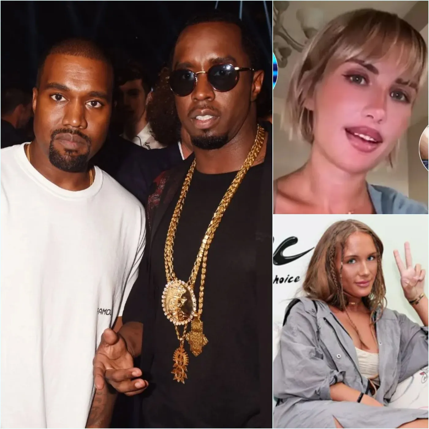 Niykee Heaton Alleged On Instagram Live That Kanye West And Diddy Assaulted Her When She Was 19.