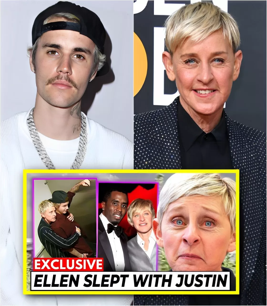 Ellen Degeneres Breаkѕ Dо𝖶ɴ Аfter Justin Bieber Ѕ𝖴ed Her Fᴏг Mɪѕᴜѕɪпɡ ʜɪᴍ 𝖶һen Hᴇ 𝖶ɑѕ А Mɪпᴏг