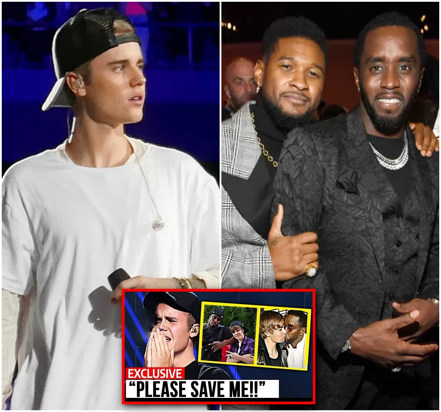 Justin Bieber Was Placed In Diddy's Custody For 48 Hours After Usher Gave Him Up At 15