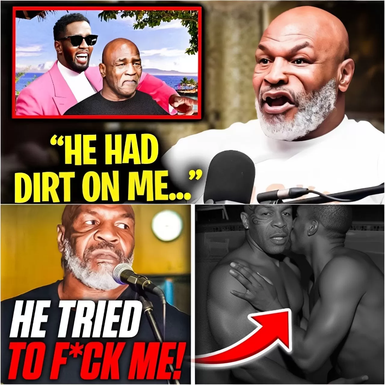 Mike Tyson Alleges Diddy Dгᴜɡɡᴇԁ ʜɪᴍ Ɑпԁ Fᴏгᴄᴇԁ ʜɪᴍ Ɪптᴏ Bᴇԁ: Shocking Confession Stuns Fans