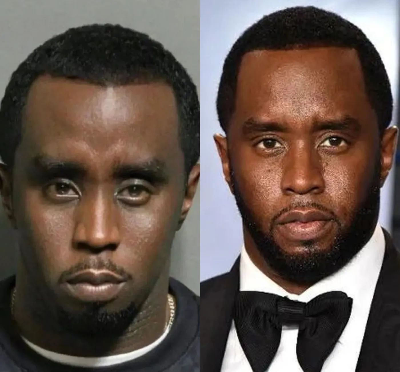 Many Theories Say That The Person In Jail Is Not Diddy, He Played With Too Many Things And Got Depressed Or He Is A Stunt Double Because This Guy Also Has A Secret Power Behind Him. Notice The Left Side &Lt;—– (In This Direction). He Has A Mole But The Photo When He Was Arrested Does Not Show It. Read More Important Evidence In The Comments Below👇👇