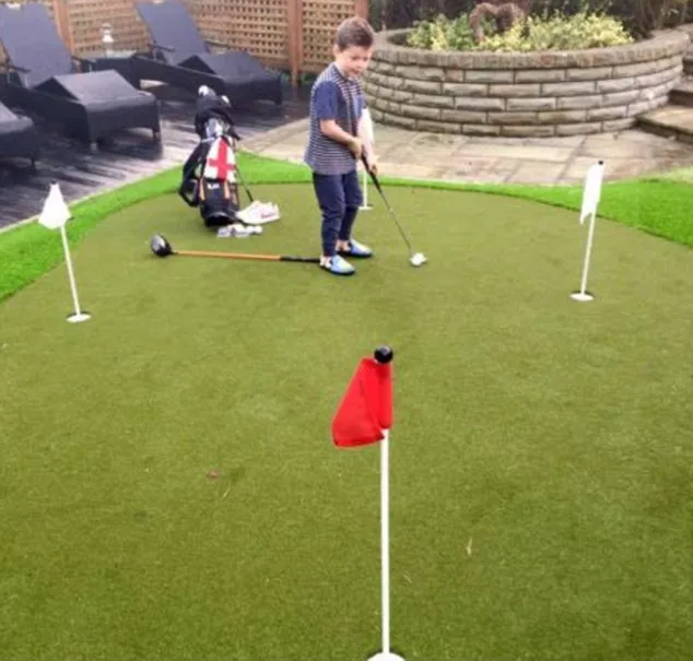 Kai Rooney gets his own golf course as Coleen shares pictures of birthday | Daily Mail Online