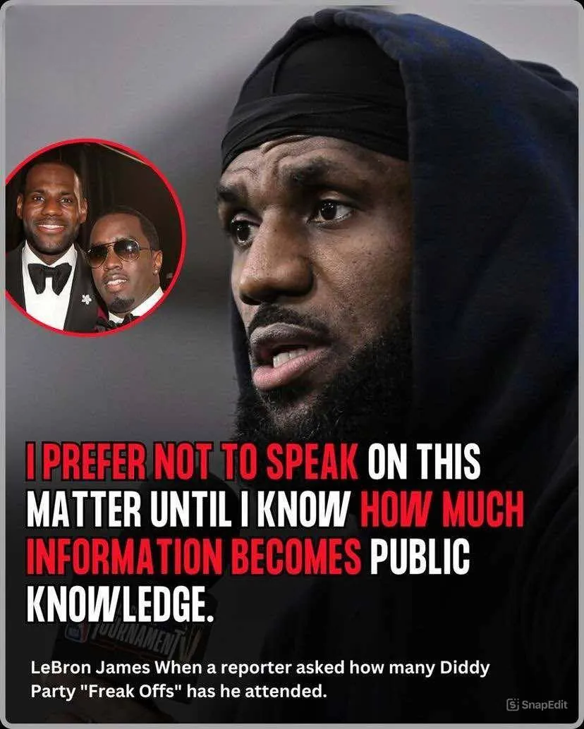 LeBron James Responds to Question About Attending Diddy’s “Freak Off” Parties: “That’s Not My Scene”