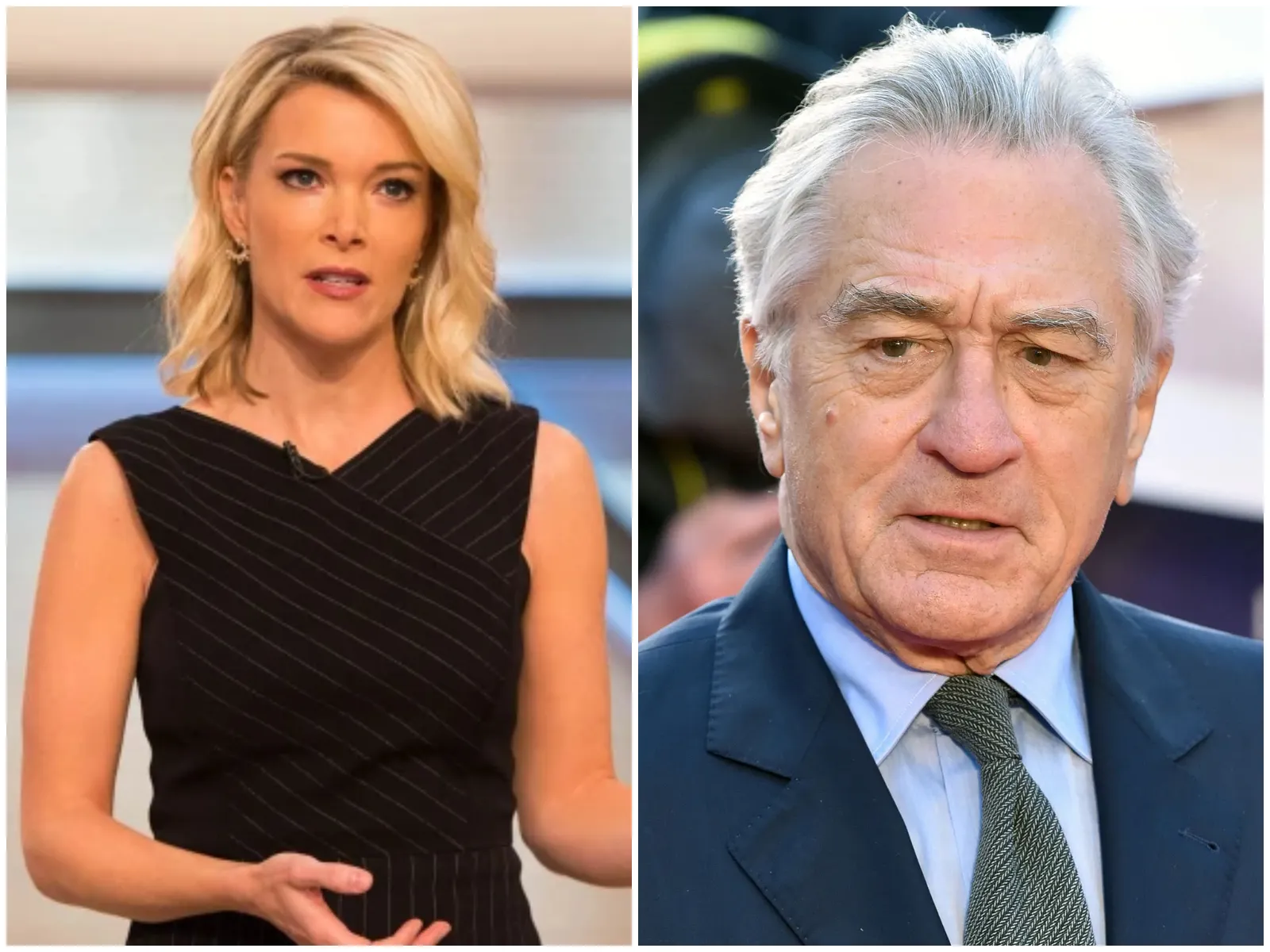 ÚLTIMA HORA: Megyn Kelly criticó a Robert De Niro, llamándolo "extremadamente estúpido".