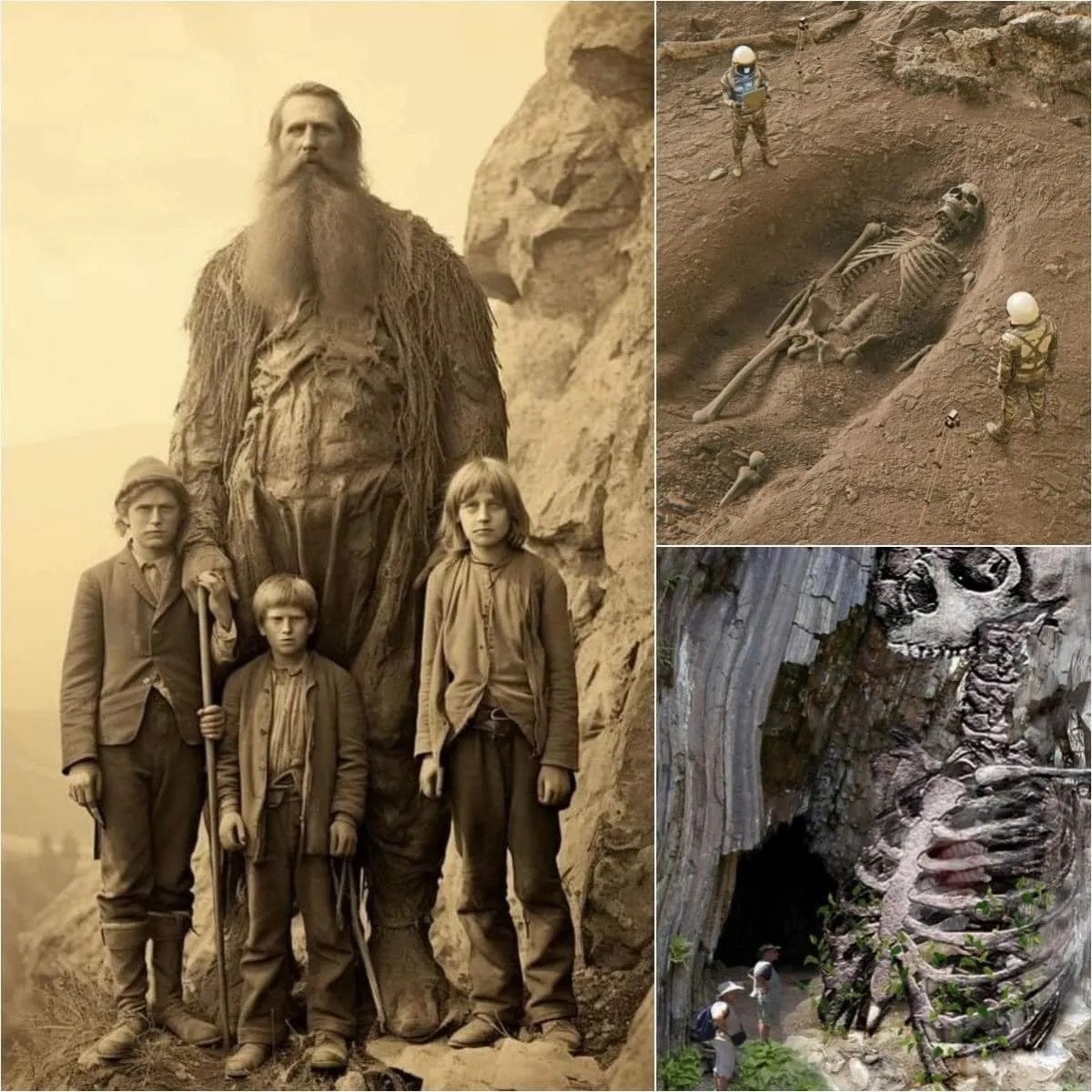 “Startling Discovery: Unearthing Archaeological Evidence Of Giants In Ancient History”