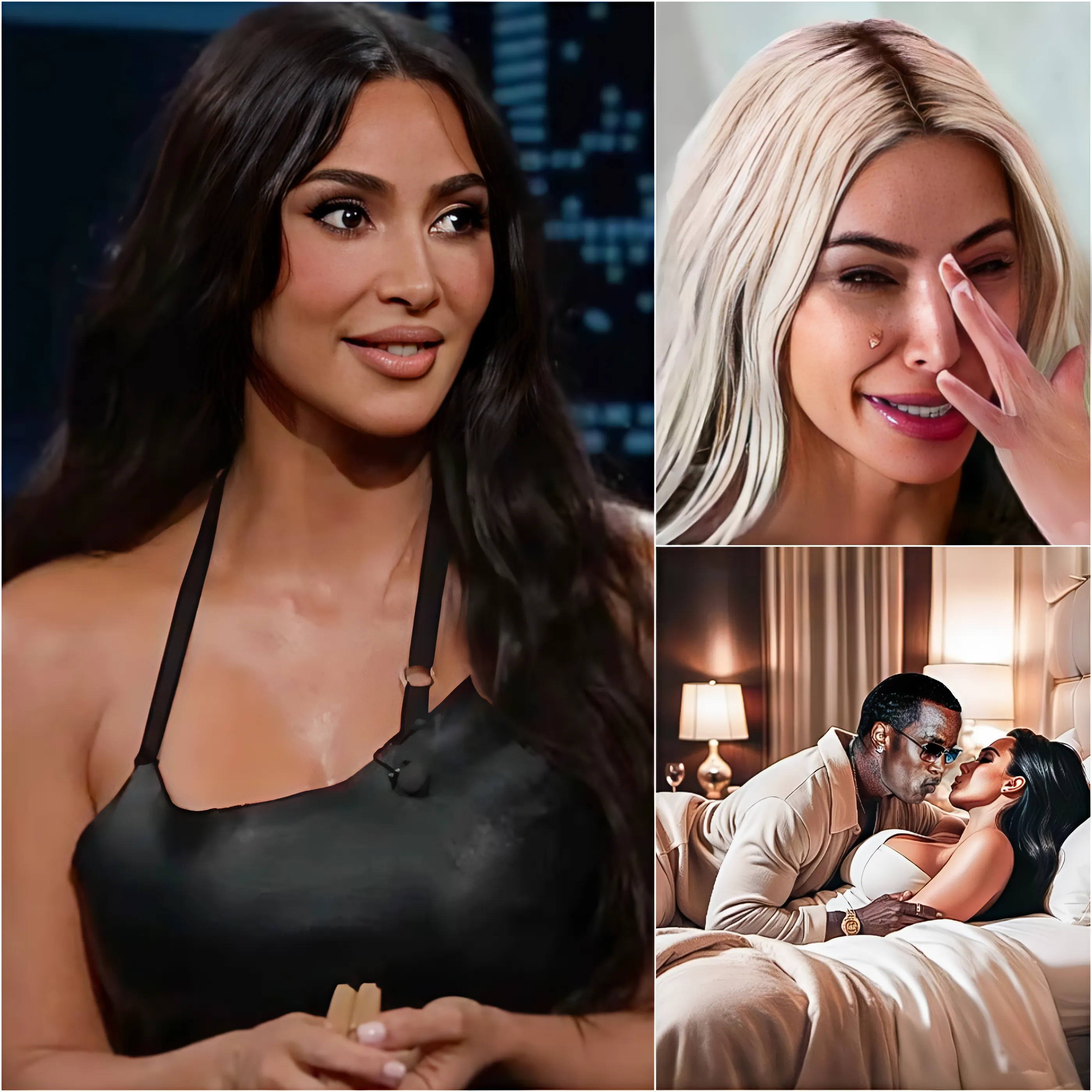 Kim Kardashian Broke Down In Tears After Recounting What She Endured Attending Diddy's Party.