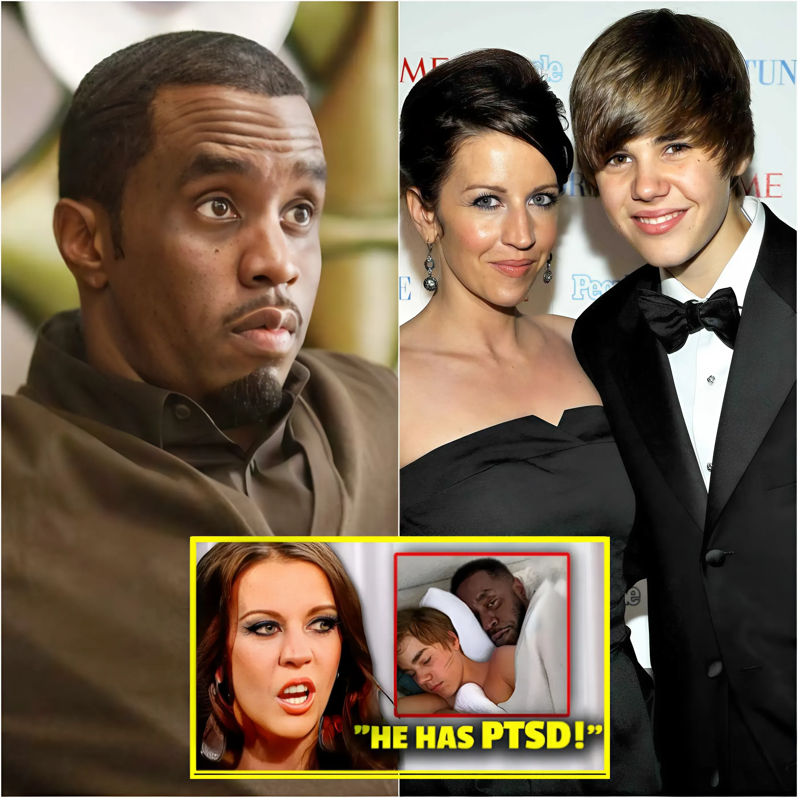 Justin Bieber's Mom Stirs Up Waves With Shocking Diddy & Usher Video: What Did They Do To My 15-Year-Old Child?