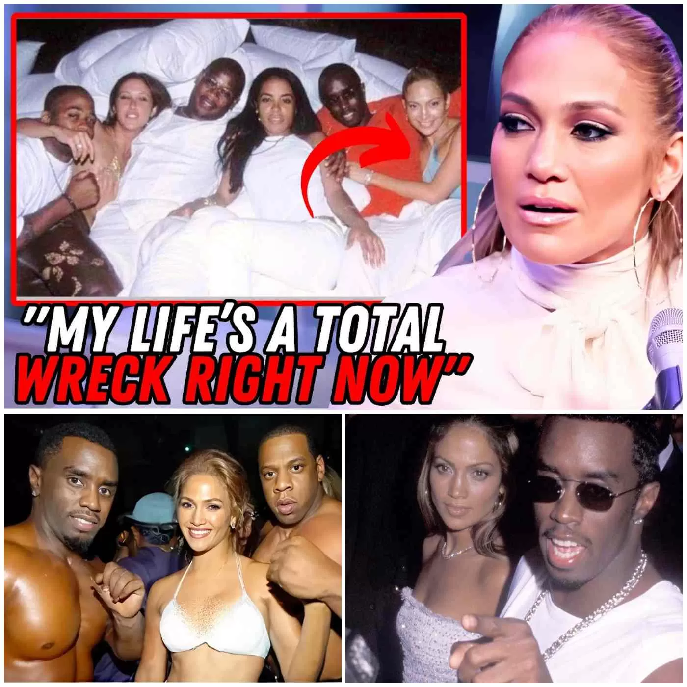 Jennifer Lopez Appears Devastated After Photos From The Party Were Leaked By Diddy-Th