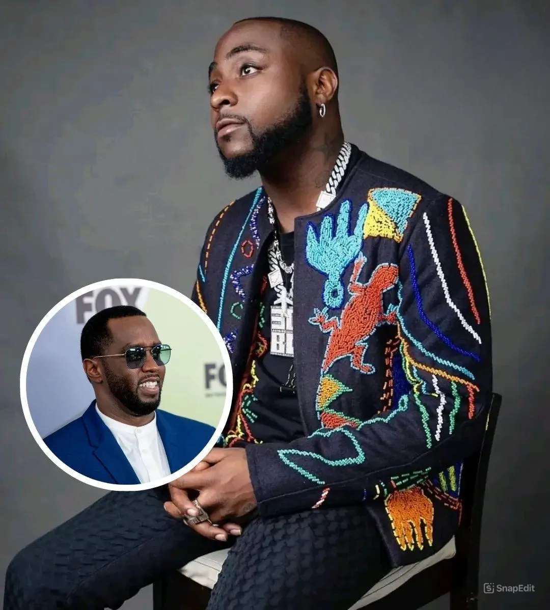 Davido: "I declined P. Diddy's party invitation twice and missed the Grammy twice even though I was the first one to arrive at the ceremony. My colleagues visited him, won the Grammy and became giants of Africa."