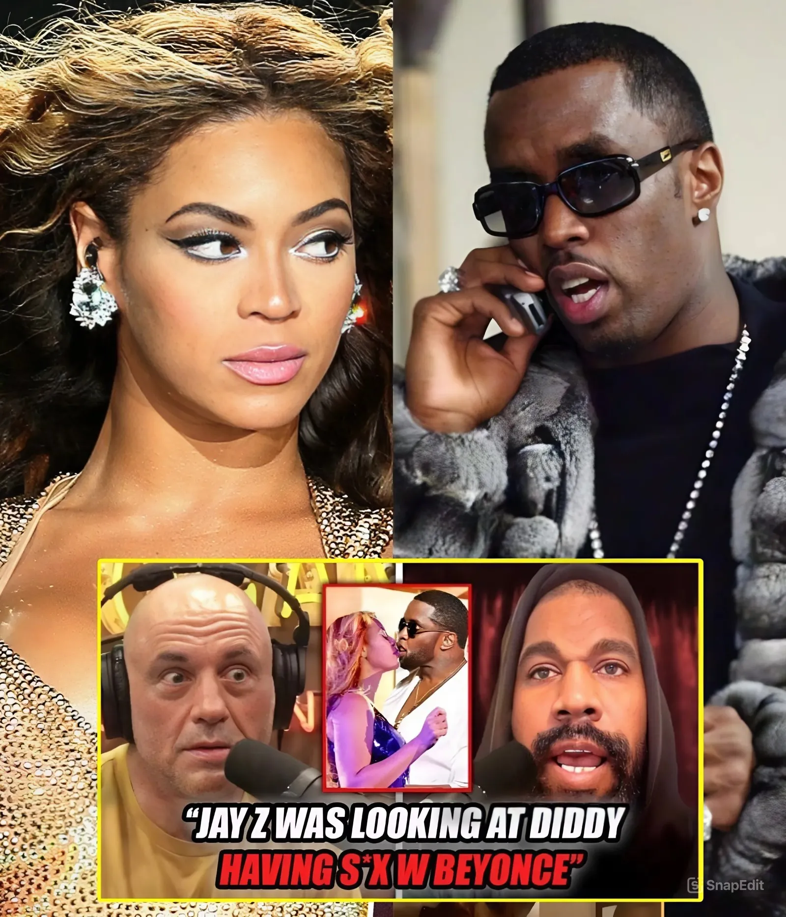 SHOCKING: Kanye West Claims Beyoncé Bought Out Diddy for $100 Million: Jay-Z Reportedly Benefits