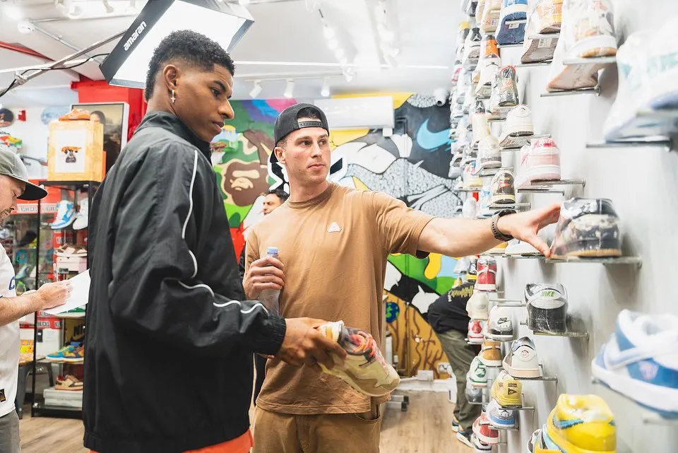 Complex Sneaker Shopping with Marcus Rashford