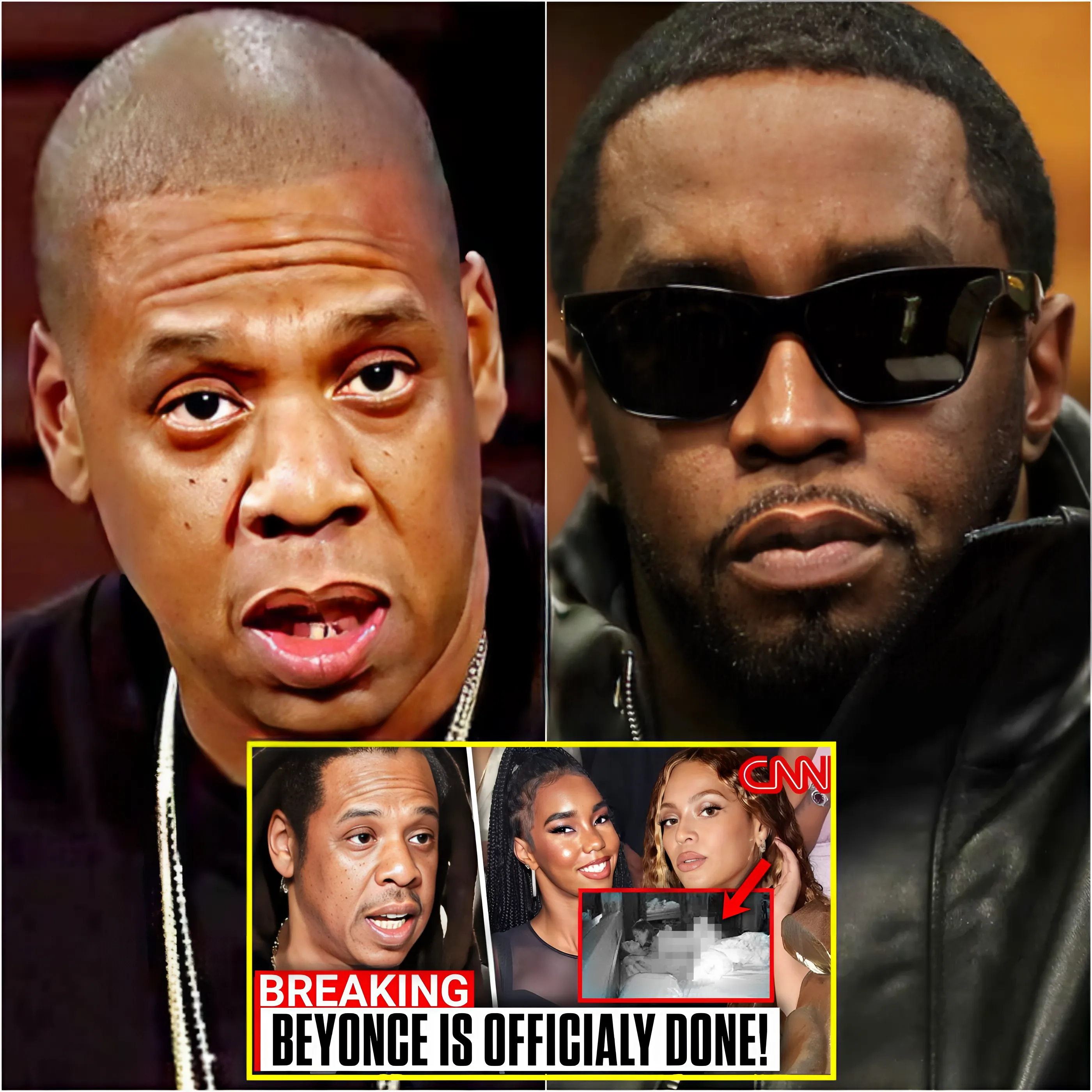 Jay Z Concerned After Beyoncé's Shocking Tape With Diddy's Daughter Leaked