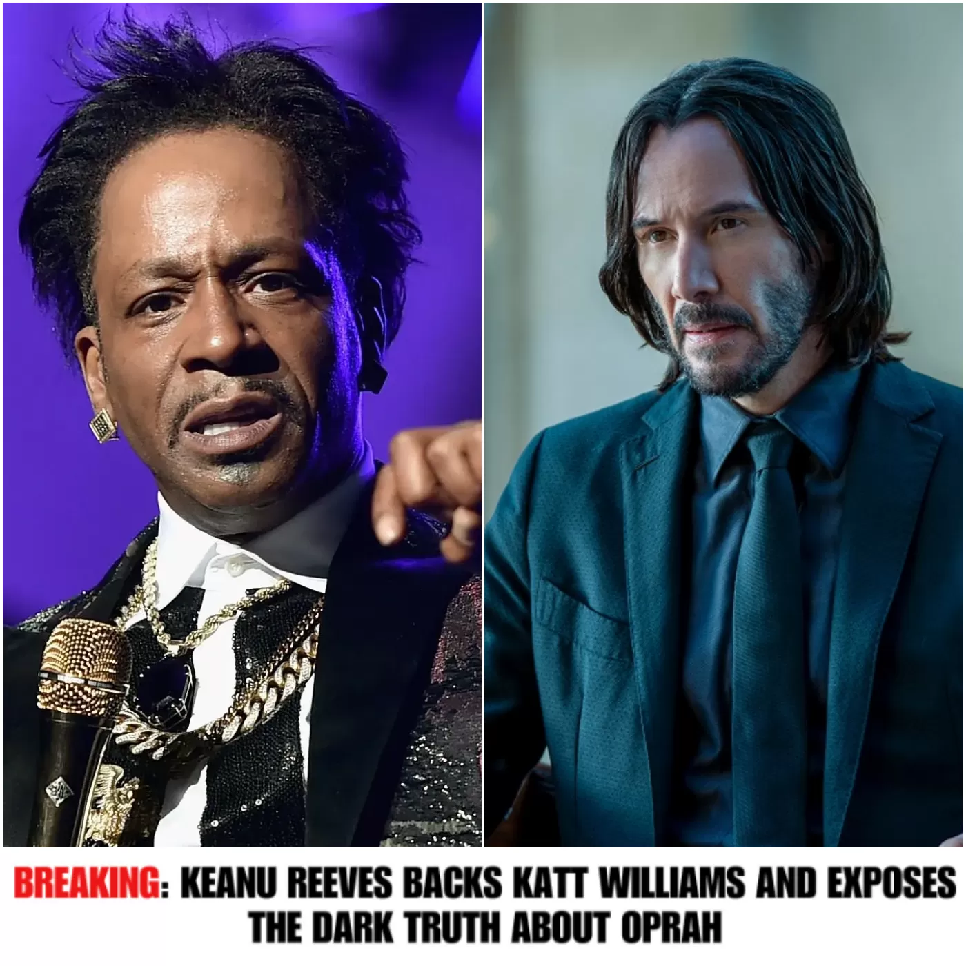 Breaking News: Keanu Reeves Backs Katt Williams And Exposes The Dark Truth About Oprah.