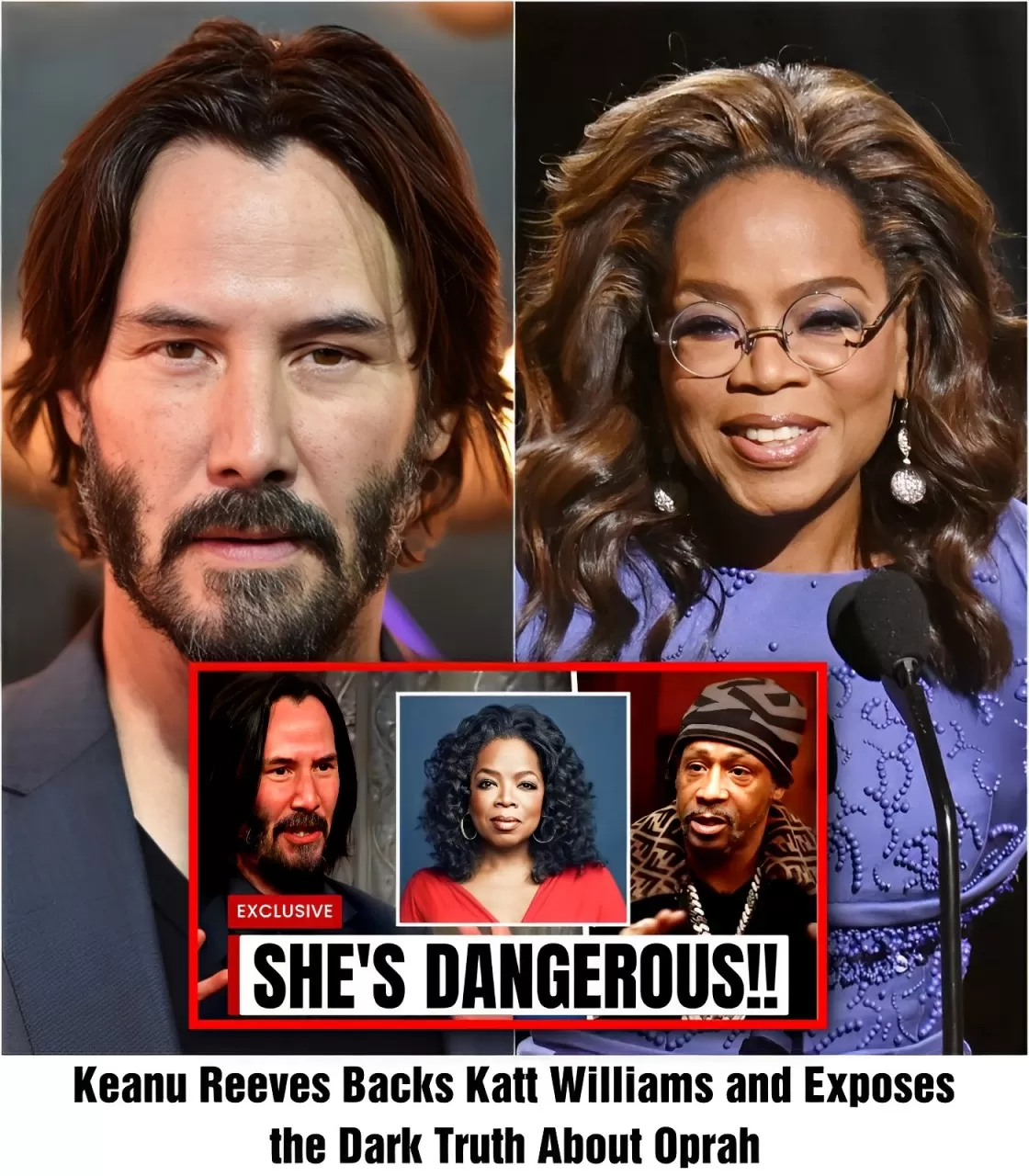 Breaking News: Keanu Reeves Backs Katt Williams And Exposes The Dark Truth About Oprah